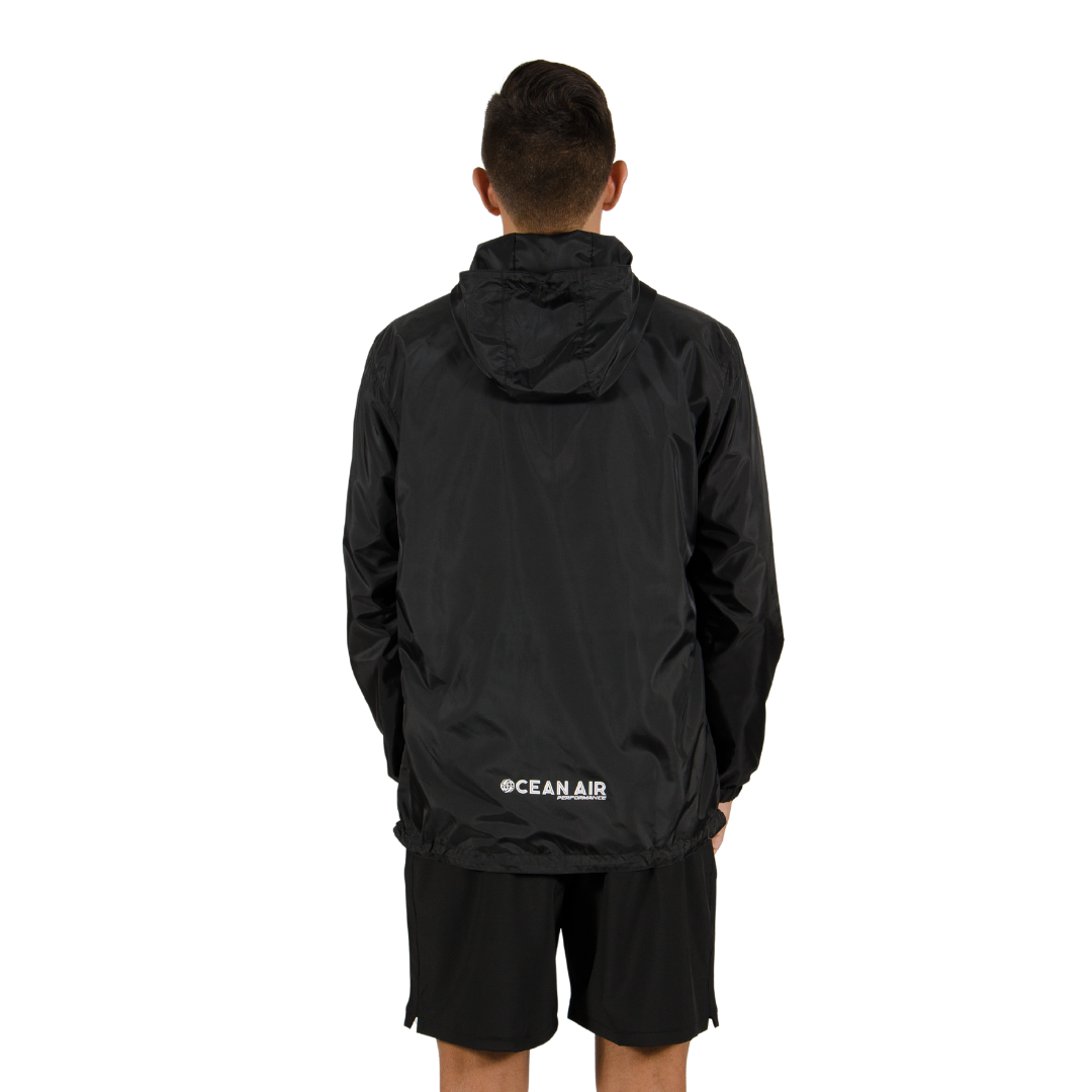 MEN PERFORMANCE WINDBREAKER | BLACK