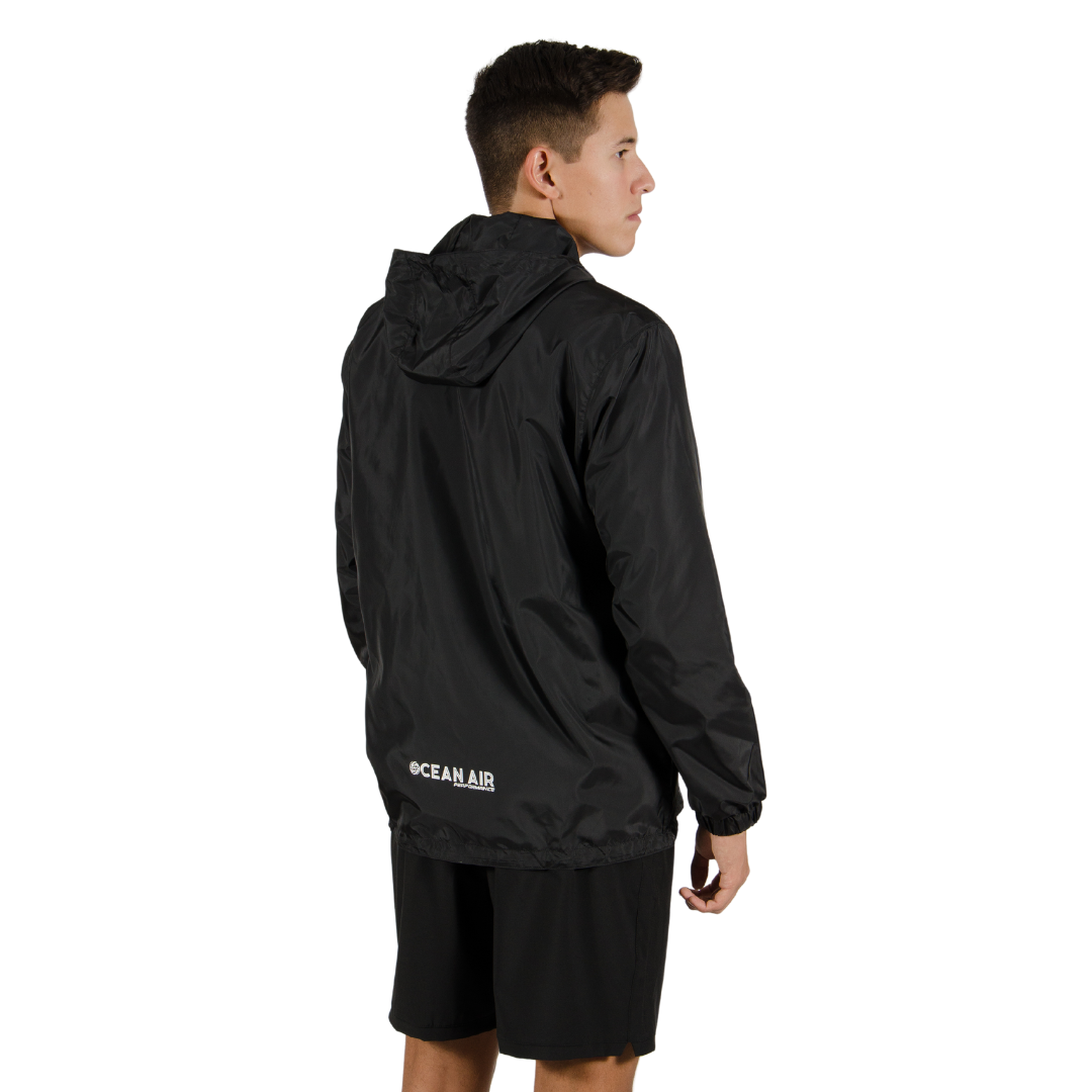 MEN PERFORMANCE WINDBREAKER | BLACK